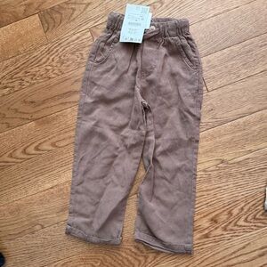 Zara Kids Taupe Casual Pants